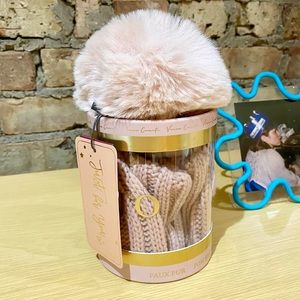 Vince Camuto Pom Beanie in Blush